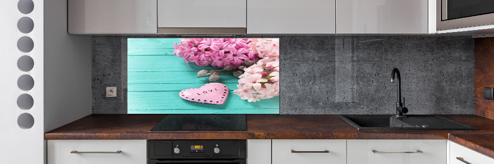 Kitchen splashback Without heart