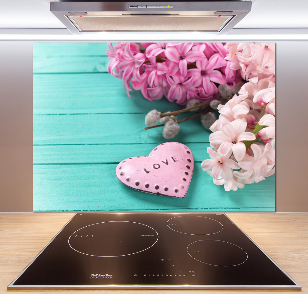 Kitchen splashback Without heart