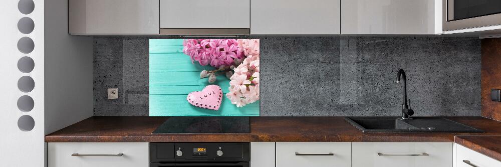 Kitchen splashback Without heart