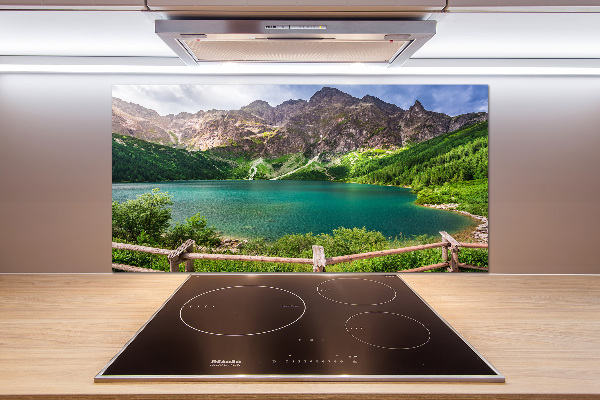 Kitchen splashback Morskie Oko Tatry