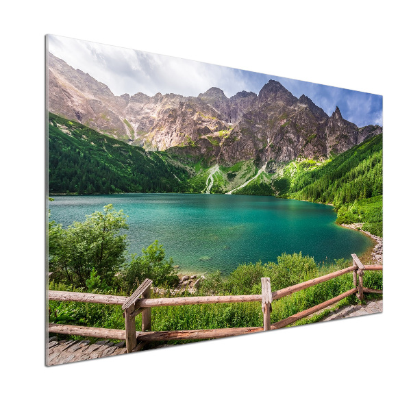 Kitchen splashback Morskie Oko Tatry