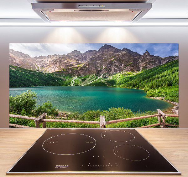 Kitchen splashback Morskie Oko Tatry