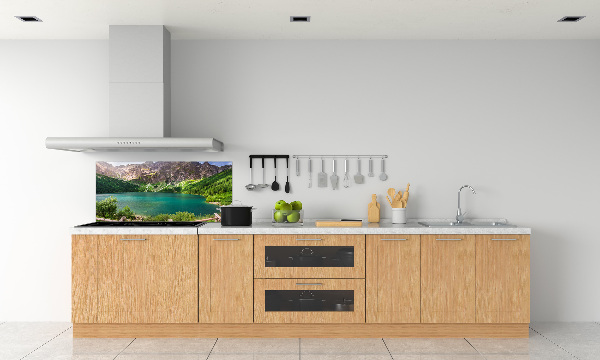 Kitchen splashback Morskie Oko Tatry