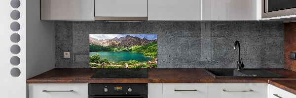 Kitchen splashback Morskie Oko Tatry