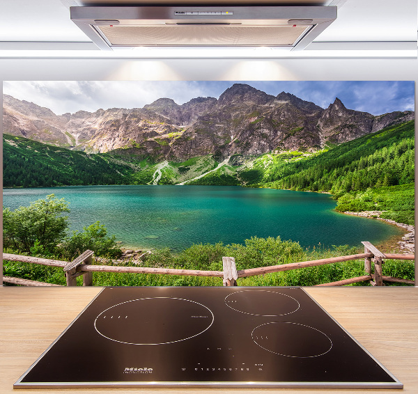 Kitchen splashback Morskie Oko Tatry