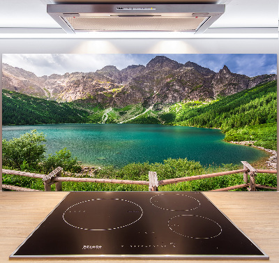 Kitchen splashback Morskie Oko Tatry