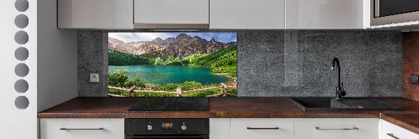 Kitchen splashback Morskie Oko Tatry