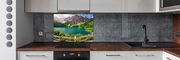 Kitchen splashback Morskie Oko Tatry