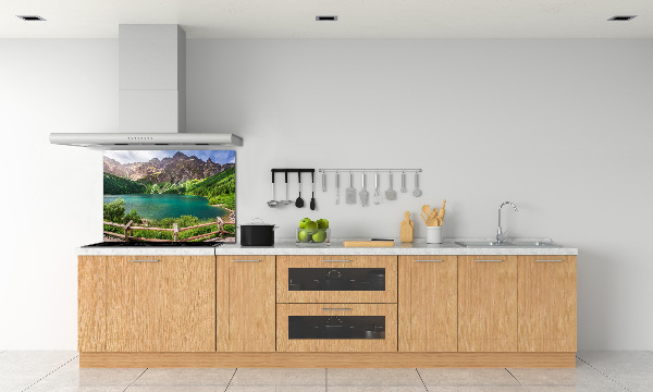 Kitchen splashback Morskie Oko Tatry