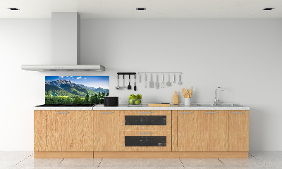 Kitchen splashback Hill in the Tatra Mountains