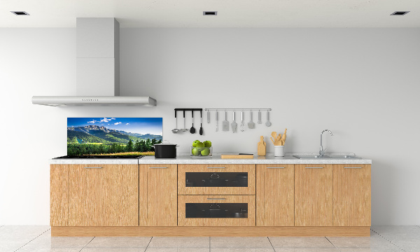 Kitchen splashback Hill in the Tatra Mountains