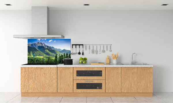 Kitchen splashback Hill in the Tatra Mountains