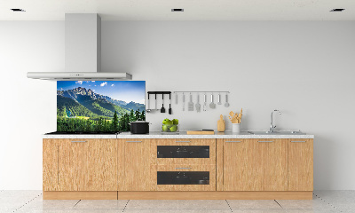 Kitchen splashback Hill in the Tatra Mountains