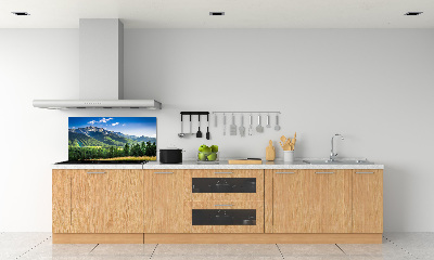 Kitchen splashback Hill in the Tatra Mountains