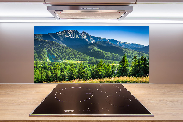 Kitchen splashback Hill in the Tatra Mountains