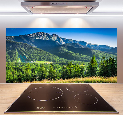 Kitchen splashback Hill in the Tatra Mountains