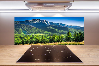 Kitchen splashback Hill in the Tatra Mountains