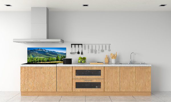 Kitchen splashback Hill in the Tatra Mountains