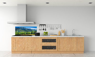 Kitchen splashback Hill in the Tatra Mountains