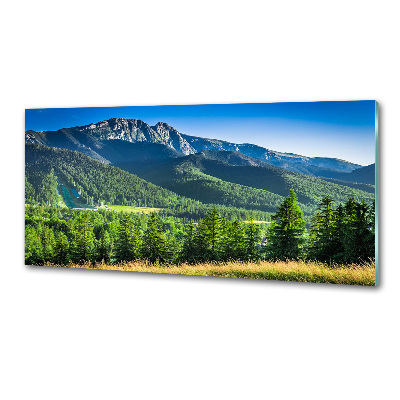 Kitchen splashback Hill in the Tatra Mountains