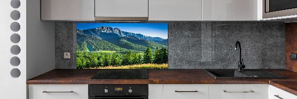 Kitchen splashback Hill in the Tatra Mountains