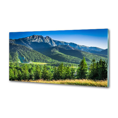 Kitchen splashback Hill in the Tatra Mountains