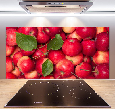 Cooker splashback Red apples