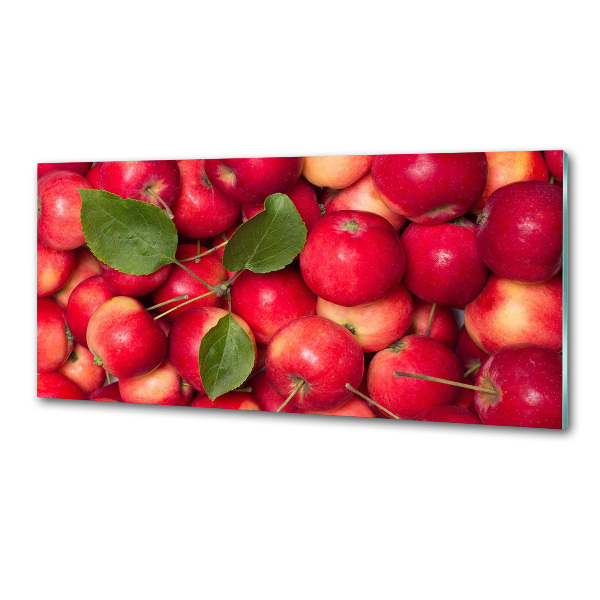 Cooker splashback Red apples