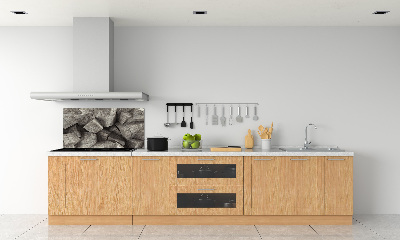 Hob splashback Concrete cubes