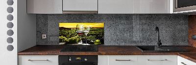 Cooker splashback Wine and grapes