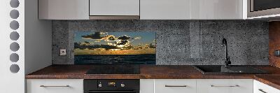 Kitchen splashback West by the sea