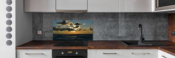 Kitchen splashback West by the sea