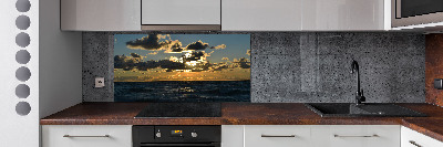 Kitchen splashback West by the sea