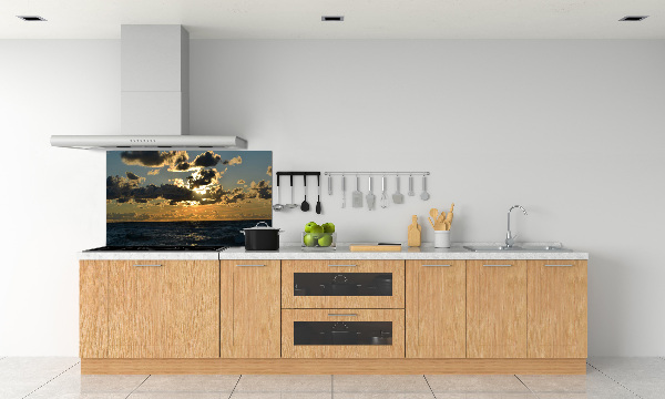 Kitchen splashback West by the sea