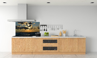 Kitchen splashback West by the sea