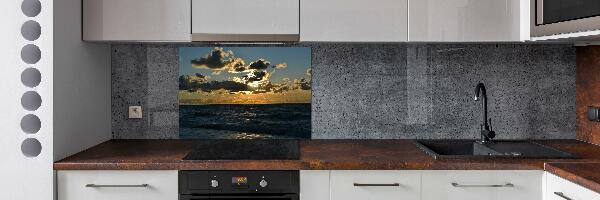 Kitchen splashback West by the sea