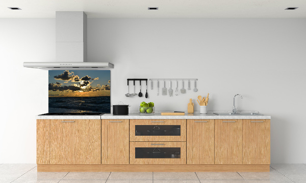 Kitchen splashback West by the sea