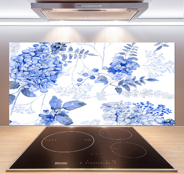 Cooker splashback Floral pattern