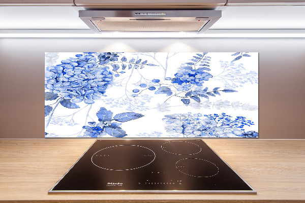 Cooker splashback Floral pattern