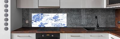 Cooker splashback Floral pattern