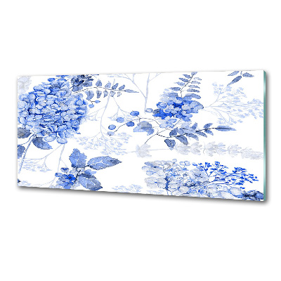 Cooker splashback Floral pattern