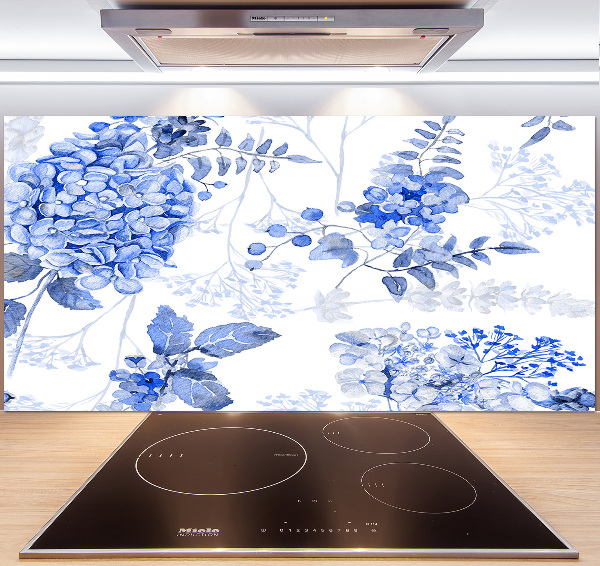 Cooker splashback Floral pattern