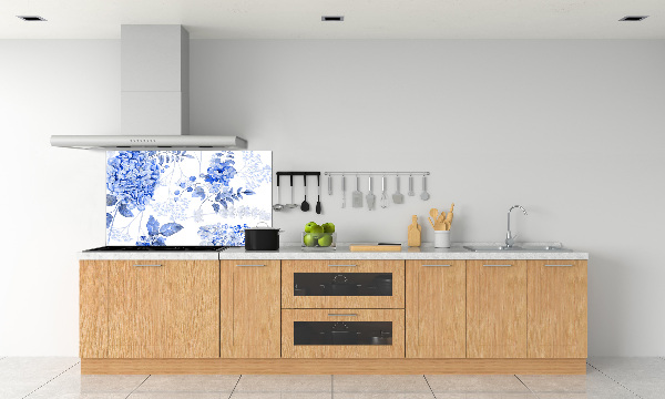 Cooker splashback Floral pattern