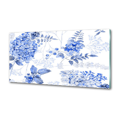 Cooker splashback Floral pattern