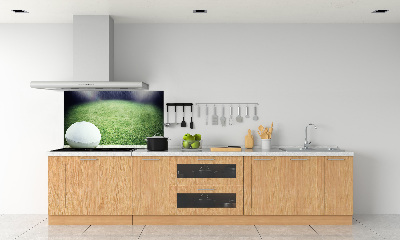 Cooker splashback Rugby ball