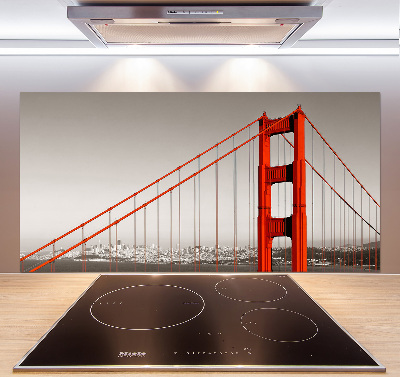 Cooker splashback San Francisco bridge