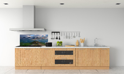 Kitchen splashback Mountains