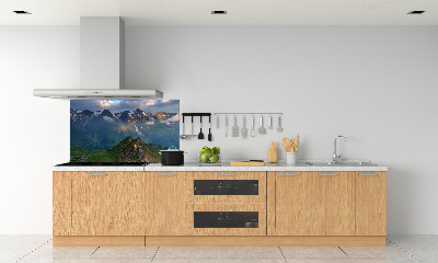 Kitchen splashback Mountains