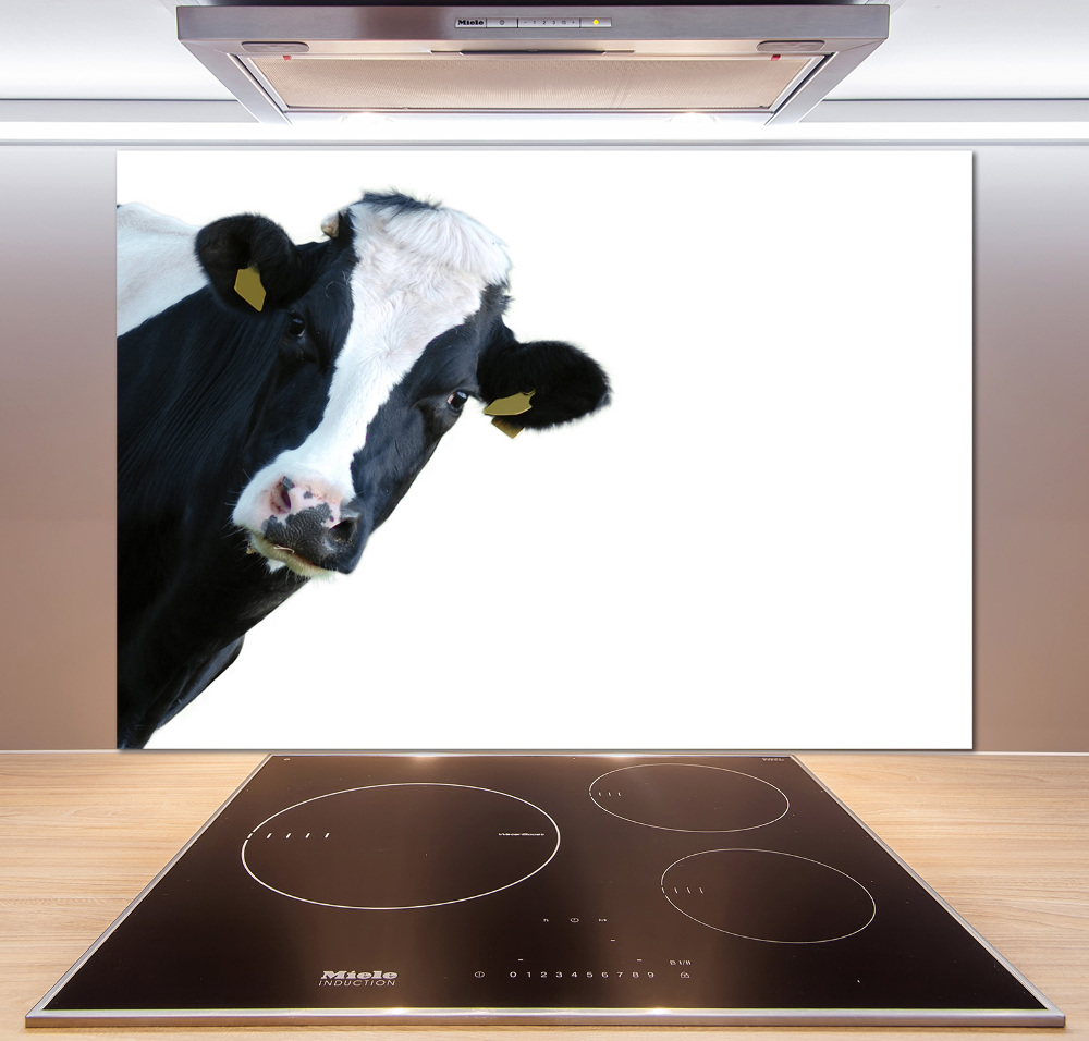 Cooker splashback Cow