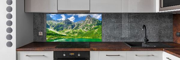 Kitchen splashback Lake in the mountains